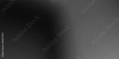 Modern Dark grey grainy gradient background, black backdrop. Design for Template, Social Media, Trendy, Modern, Brochure, Banner