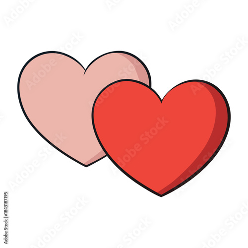 Soft pastel hearts and delicate florals bloom across the background, creating a romantic, elegant mood perfect for love, weddings, cards, and dreamy spring celebrations.
