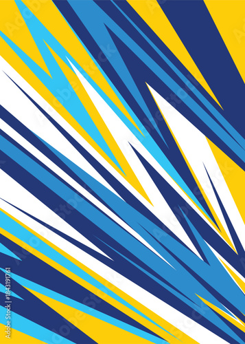 abstract yellow and blue lighting background 
