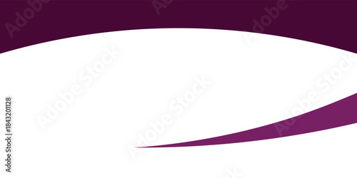 Curved Header and Footer Element