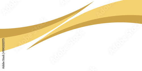 Curved Header and Footer Element