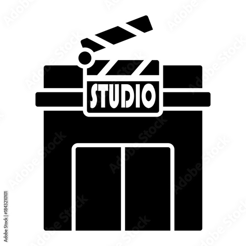 art studio Solid icon