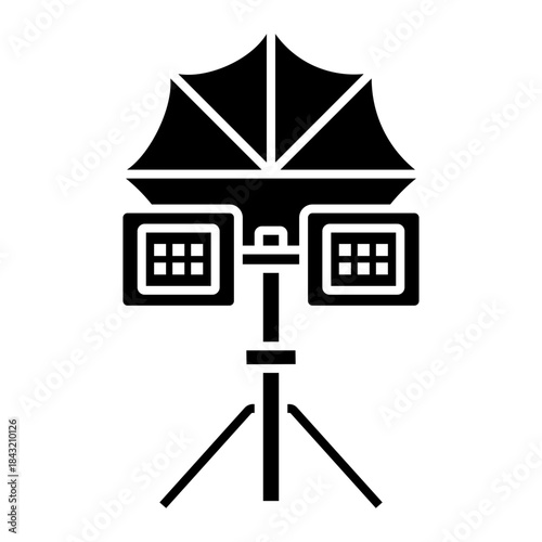 art studio Solid icon