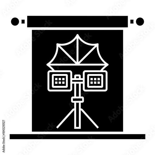 art studio Solid icon