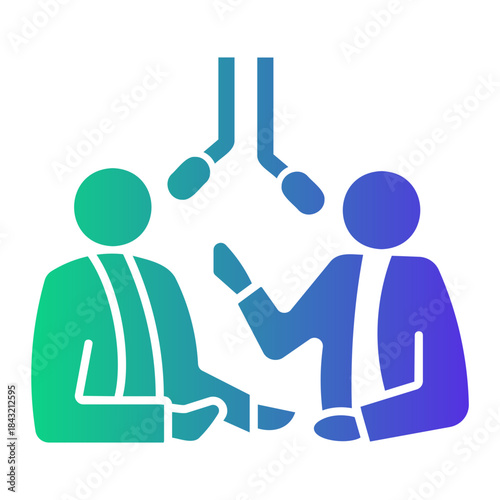 art studio Gradient icon