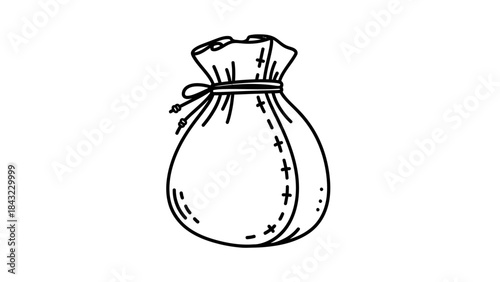hand drawn vector illustration of an easter egg