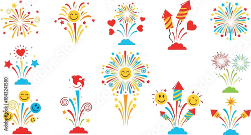 Colorful vector floral design illustration with butterfly and leaves for spring summer holiday card decoration