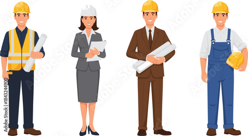 Colorful Flat Design Collection of Various Fresh and Healthy Exotic Fruits Vector Illustration