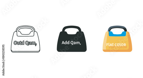 Collection of different color weighing scale