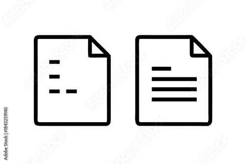 Document   File Format Icon Set  White Background  (1) Vector SVG Design