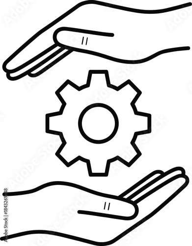 Feedback icon set, thumbs up