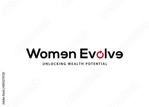 Business logo for {Women Evolve} design 