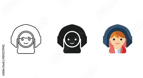 Customer support agents wearing headphones