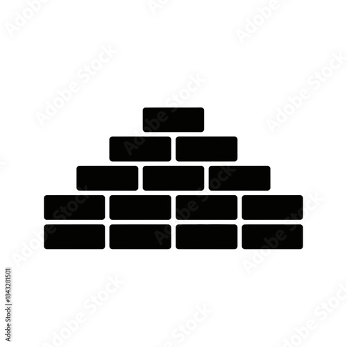 3d render of a stack of bricks
