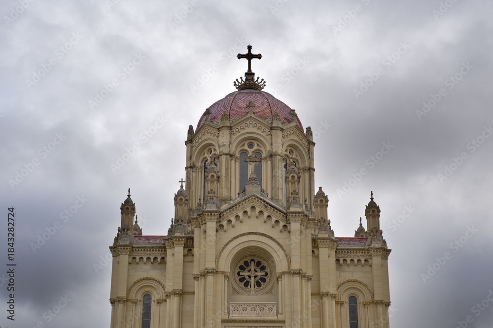 Obraz premium Detail of the Pantheon of the Duchess of Sevillano in Guadalajara, Spain
