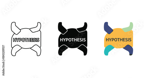Hypothesis logo design variations