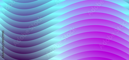 An elegant abstract background with flowing purple and cyan waves, creating a vibrant, modern, and energetic aesthetic for professional digital designs