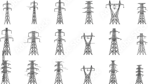 Man standing on ladder pointing up silhouette, repair, construction, achievement, aiming high, success, growth, ambition concept vector