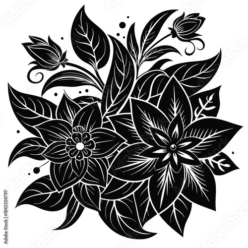 abstract floral background