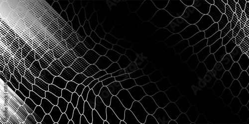 Net pattern. Rope net vector silhouette. Soccer, football, volleyball, tennis and tennis net pattern. Fisherman hunting net rope texture or pattern.