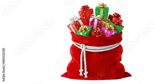santa claus and christmas decorations