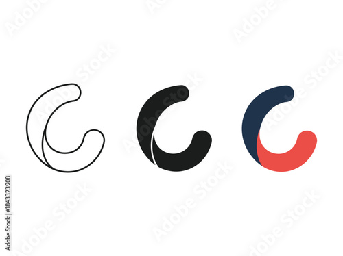 Creative logo design evolution