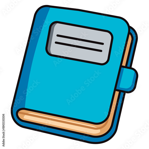 Vector illustration of black folder, notepad, and credit card icons for web business design