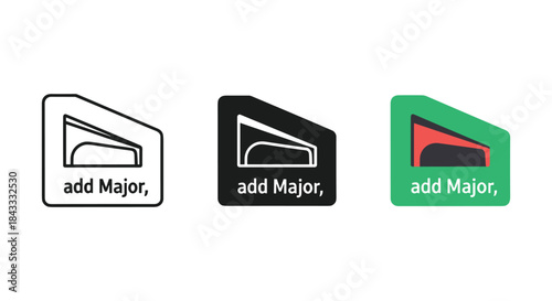 Add major button icon set