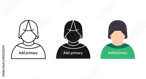 Add primary user profile illustration