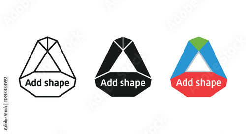 Add shape icon variations