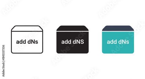 Add dns folder icon set