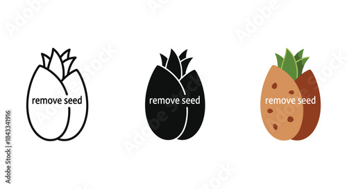 Removing seeds from fruits