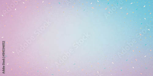 Abstract watercolor grunge background with pink and purple winter holiday texture, glitter, and bright bokeh illustration