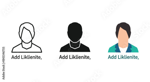Add new user profiles with unique avatars and styles
