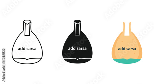 Add sarsa to the bottle