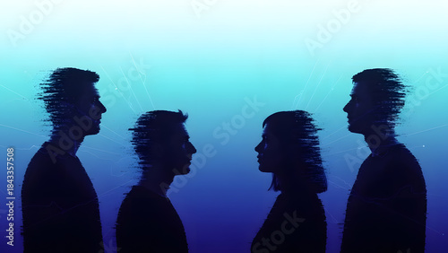 Digital Lens Anxiety. Perfect for: Lifestyle education, mental health blogs