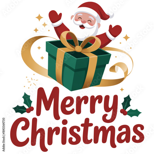 santa claus with gifts