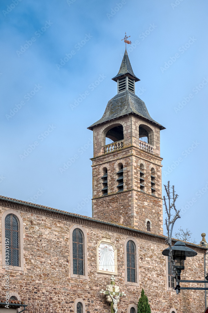 Fototapeta premium Church of Our Lady of Taur. Realmont, France