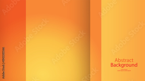 warm and orange color background abstract art vector