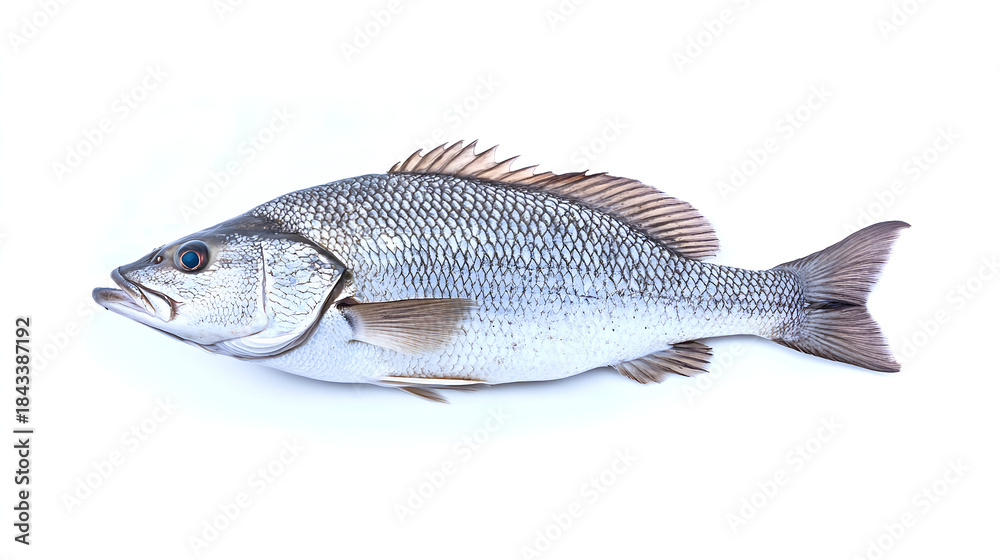 Fototapeta premium fish on white background