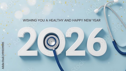 A Healthy and Happy Year: 2026 Focused on Wellness, Vitality, Medical Care, and Prioritizing Physical Well-being.