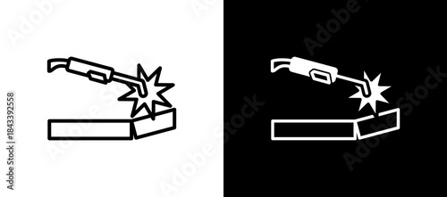 Welding Process linemixed icon