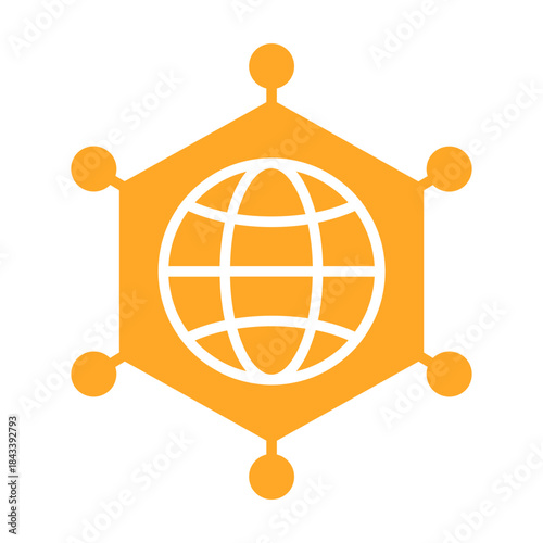 Global Connection Icon