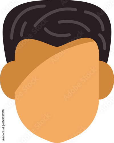 Faceless male avatar representing online privacy, anonymity, and data protection in the digital age