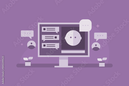 Conversational AI making human like interaction through texts or voice empowering business to handle more customers at same time.