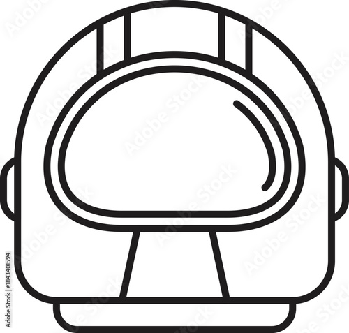 Protective helmet ensuring survival in the challenging environment of space exploration