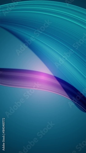 Digital Energy Waves Abstract Background Loop
