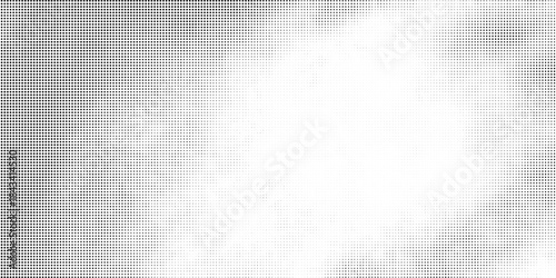 Abstract white and gray color background with halftone effect, dot pattern. Vector illustration.