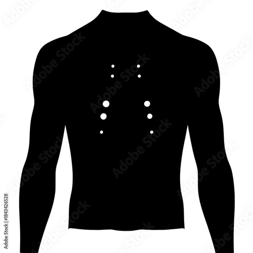 AI-Enhanced X-Ray Silhouette Icon