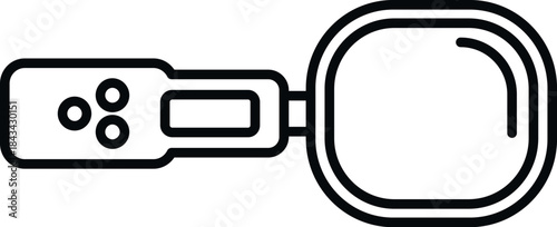 Plastic bubble wand creating soap bubbles, symbolizing childhood play and summer fun